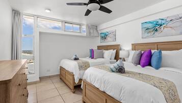 2 bedrooms, iron/ironing board, travel crib, free WiFi