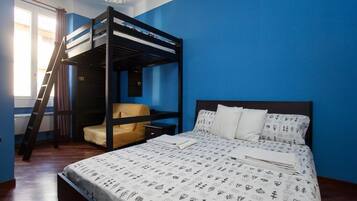 1 bedroom, iron/ironing board, travel crib, free WiFi