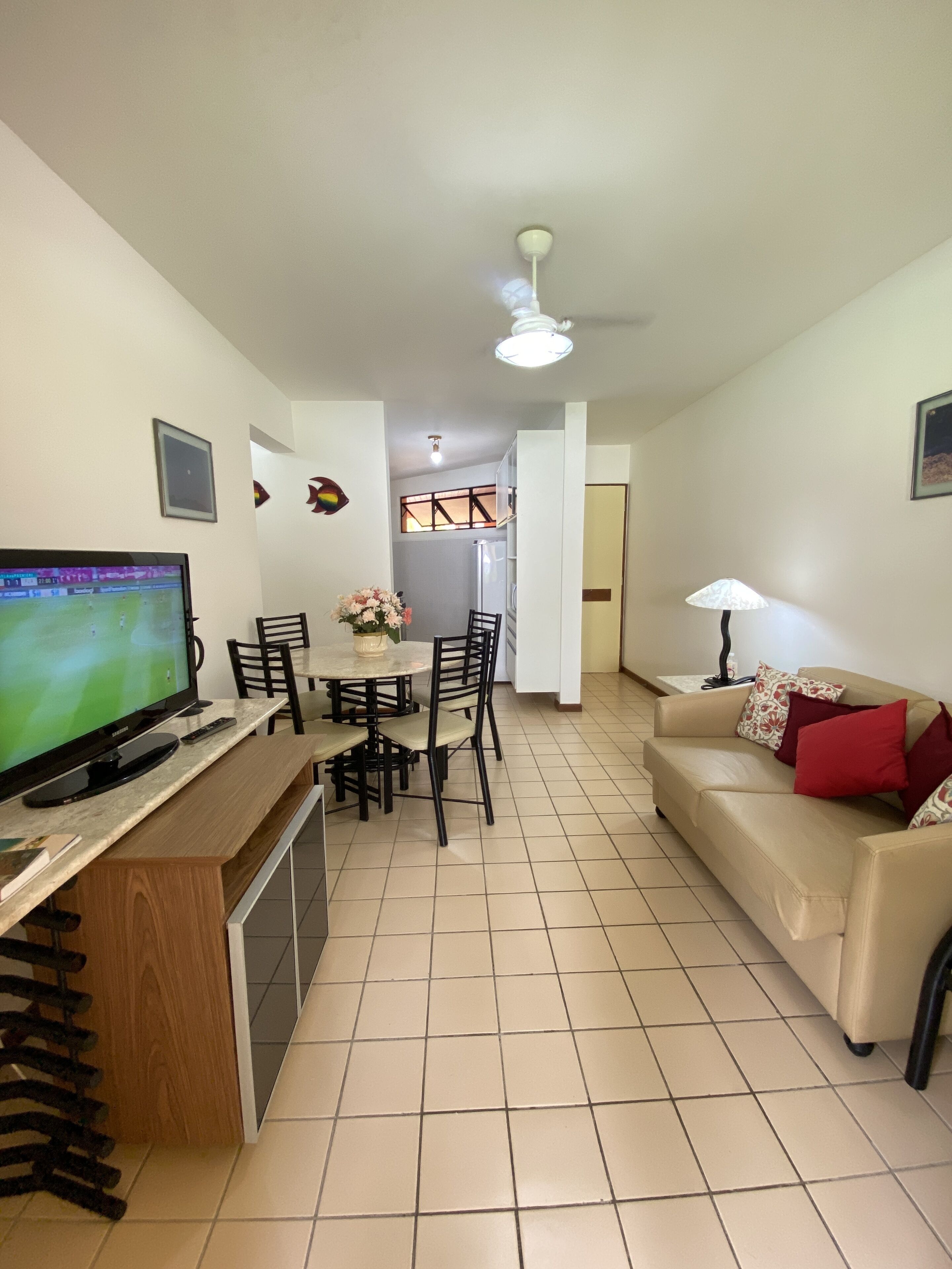 Apartment 3 bedrooms - Ground floor - Pé na Areia - Genipabu Summer House - Guarajuba - Bed