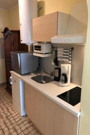 Private kitchen - Appartementhaus Alpina (Bad Hofgastein)