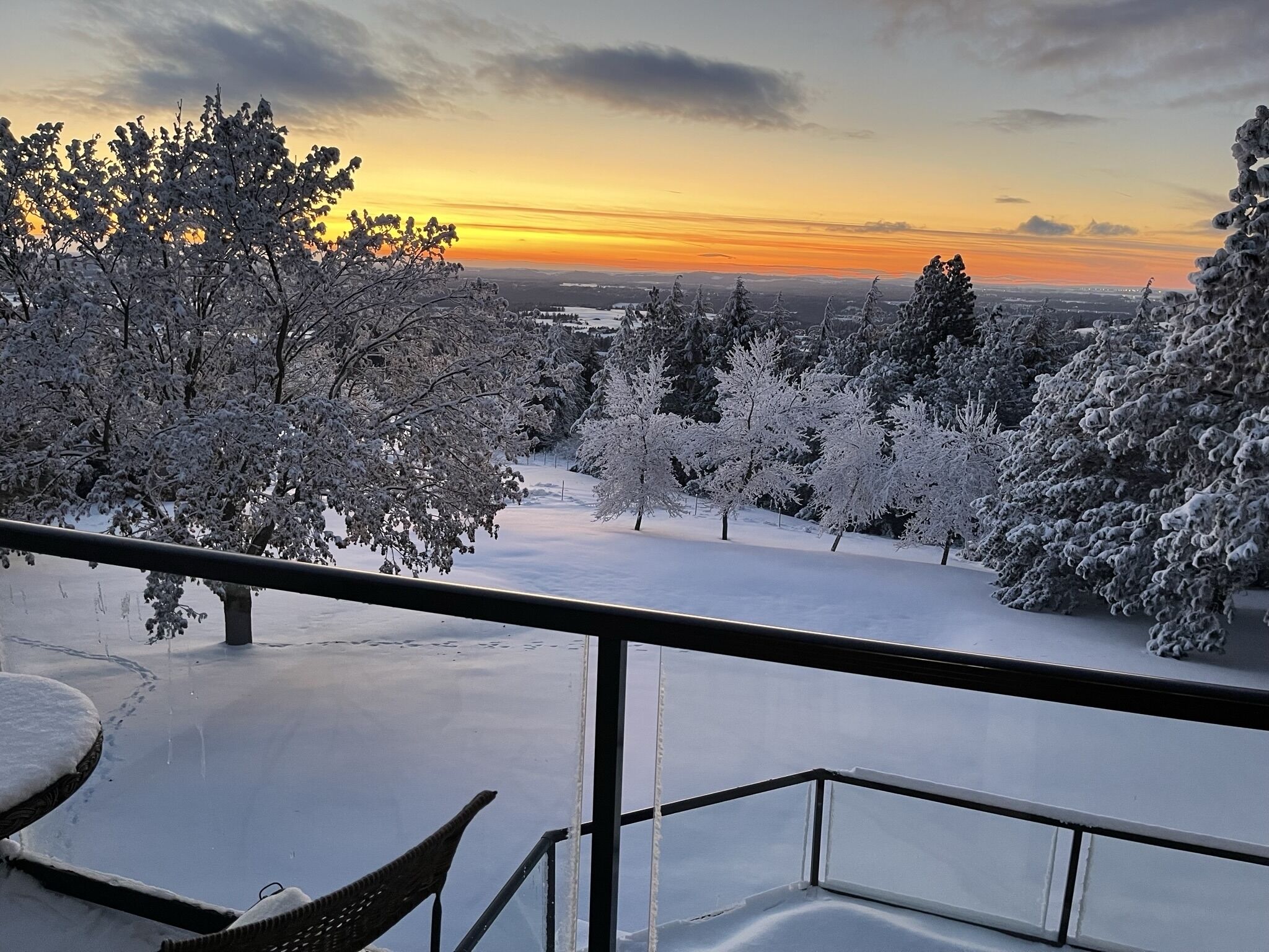 Booking for winter? Snow November through February is likely. 