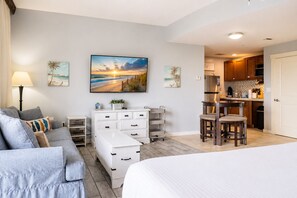 Memory foam beds, iron/ironing board, WiFi, bed sheets