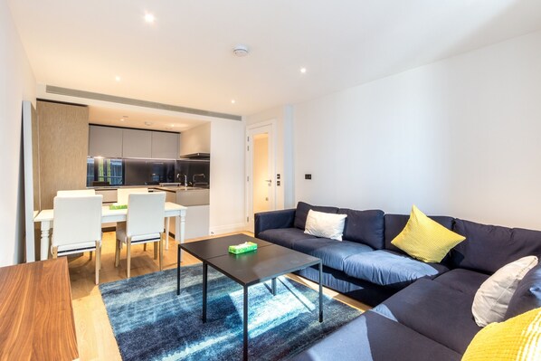 Leilighet, eget bad (Vauxhall Properties) | Lounge