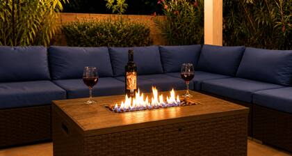 Summer nights at Casa Serenidad - Pool, Lights, Fire Pit Table