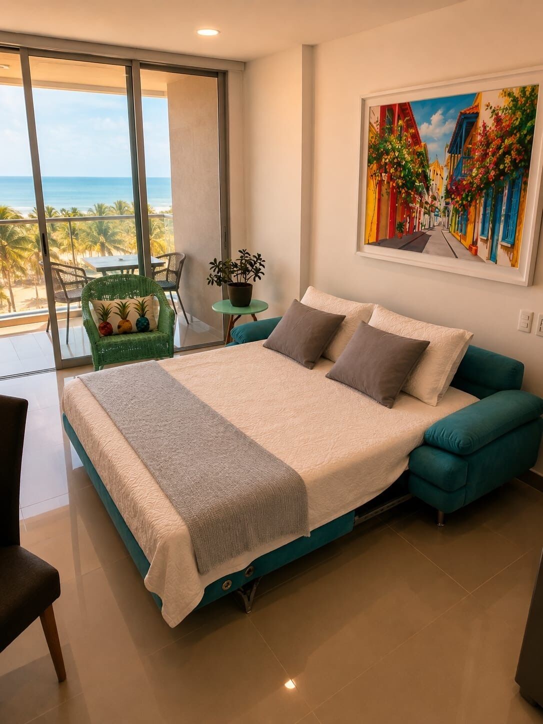 2 habitaciones, tabla de planchar con plancha y wifi gratis 