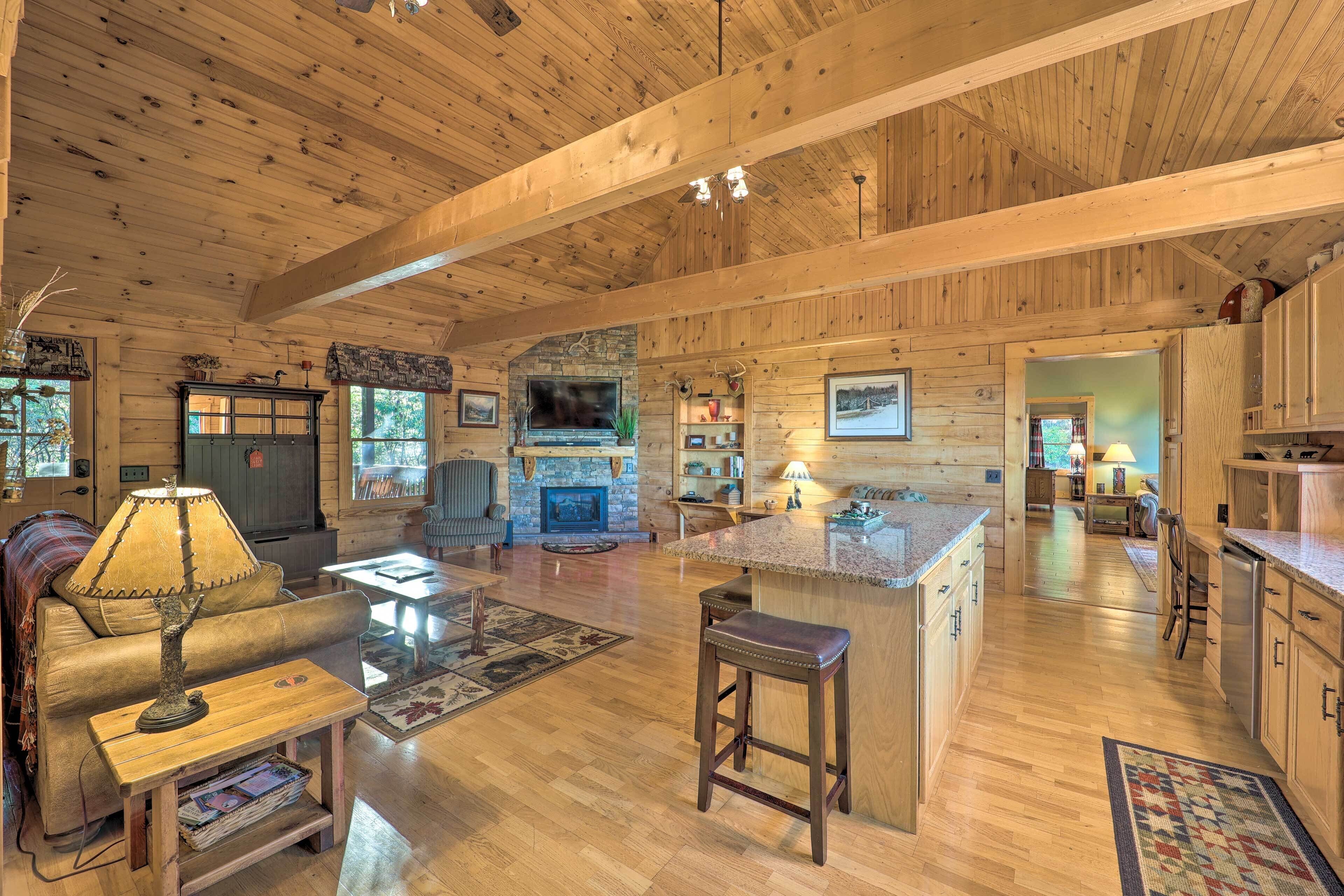 Rural Hays Hideaway w/ Game Room & Mountain Views!