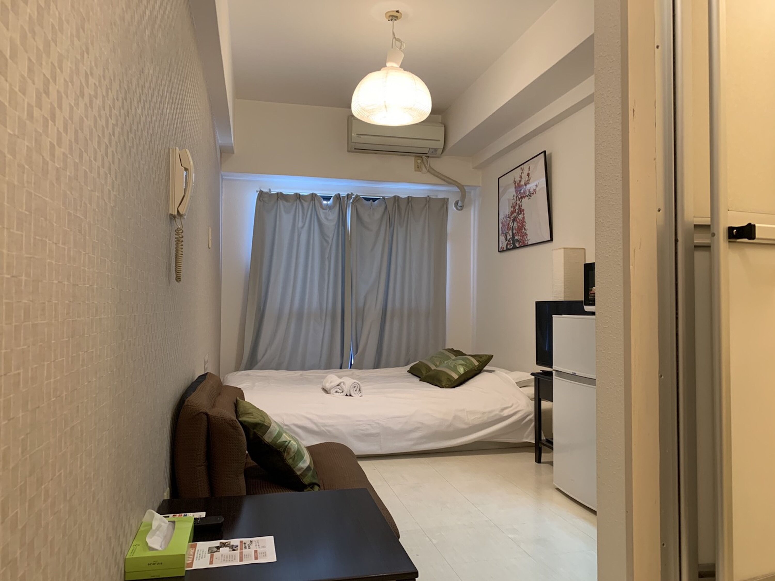 อพาร์ทเมนท์, ปลอดบุหรี่ | 1 ห้องนอน, โต๊ะทำงาน, ผ้าม่านกันแสง, Wi-Fi ฟรี