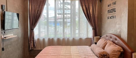 Habitación estándar | Cortinas opacas, camas supletorias, wifi gratis