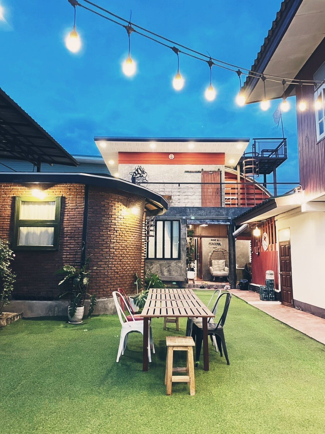 Fachada da propriedade