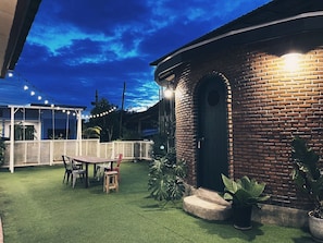 Fachada da propriedade