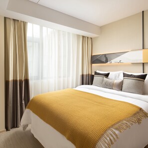 Blackout curtains, free WiFi, bed sheets - CITIGO HOUSE Tianhe Guangzhou (Guangzhou)
