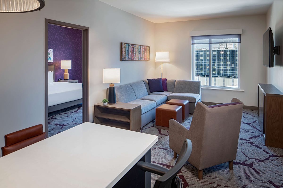 1 bedroom, hypo-allergenic bedding, in-room safe, desk