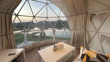 Riverfront Villa with Upper Deck Dome