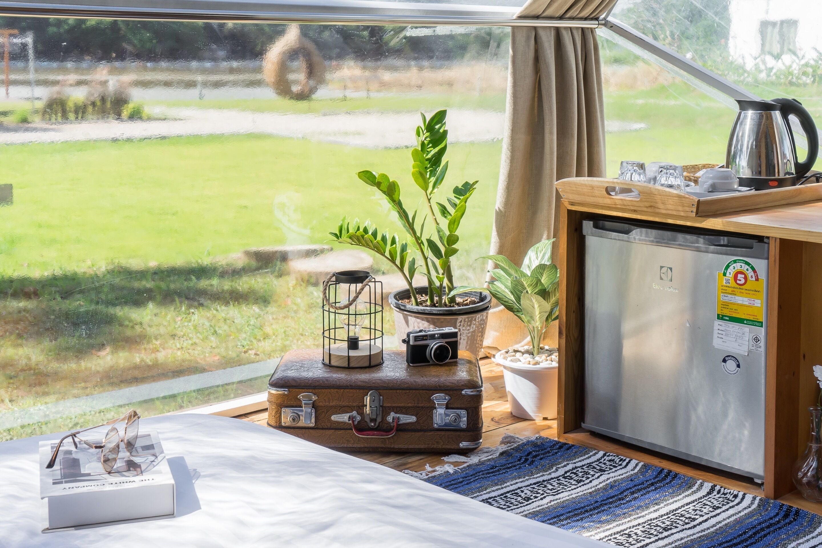 Two Bedroom Tent | ตกแต่งพิเศษโดยเฉพาะ, ผ้าม่านกันแสง, Wi-Fi ฟรี, ผ้าปูที่นอน