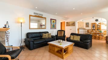 TV, fireplace, DVD player