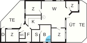 House | Floor plan - Holiday Home in Sydals (Sydals)