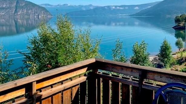 Balcony - 6 Person Holiday Home in Utvik (Stryn)