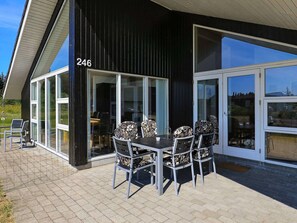 Hus | Udsigt fra overnatningsstedet