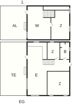 House | Floor plan - Seaside Serenity in Fjellerup-by Traum (Glesborg)