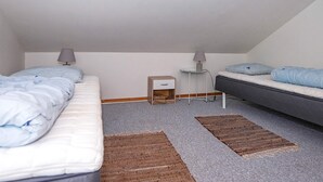 3 chambres, lits bébé