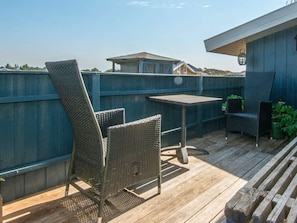 Outdoor dining - 4 Person Holiday Home in Fano (Fano)