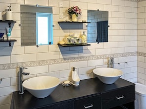 Bathroom - Holiday Home in Væggerløse (Vaeggerlose)