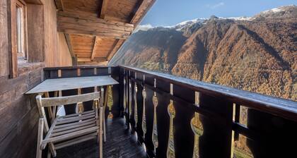 Appartement "Untervernatsch - Edelweiss" avec vue montagne, Wi-Fi, balcon et jardin