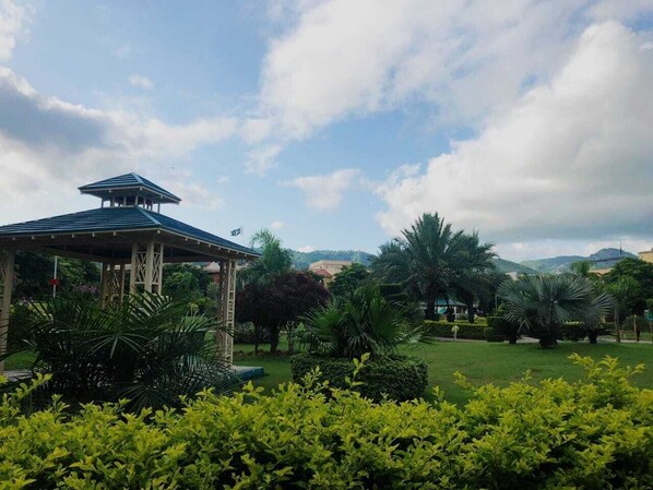 المنطقة المحيطة بالمنشأة