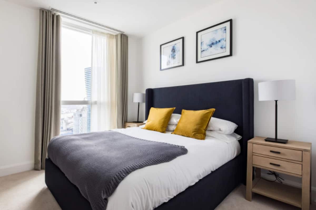 아파트, 침실 1개, 발코니 (Sleeps 4) | 노트북 작업 공간, 암막 커튼, 방음 설비, 다리미/다리미판