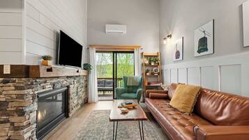 Televisor, llar de foc, videojocs i estèreo