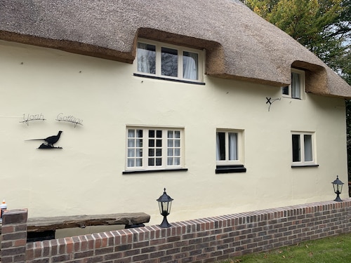 Delightful thatched cottage in beautiful sleepy Dorset village and countryside