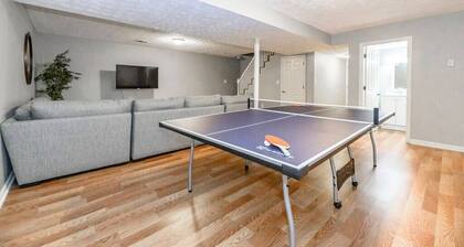 Fully Renovated | Finished Basement | Luxury Beds | Games