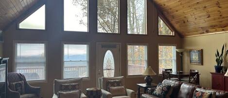 TV, fireplace, DVD player