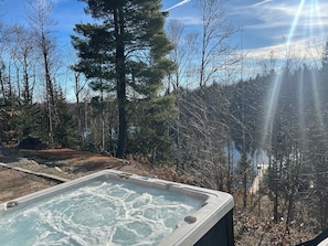 Bain à remous extérieur