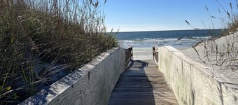 Family and Pet Friendly, steps from the beach