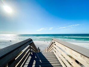 Beach nearby