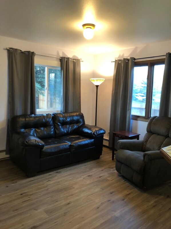 Apartment (Modern, exquisite 1-bedroom home in A) | Living room | TV - Modern, Exquisite 1-bedroom Home in Anchorage (Anchorage)