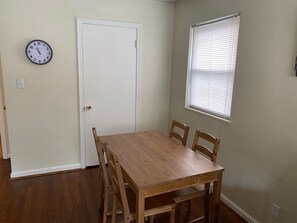 House (Cozy, roomy 1 bedroom home in Cincinn) | Private kitchen | Fridge, microwave, coffee/tea maker, cookware/dishes/utensils - Cozy, Roomy 1 Bedroom Home in Cincinnati (Cincinnati)