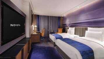 Kamar Superior, 2 Tempat Tidur Twin | Minibar, brankas, dan didekorasi berbeda-beda
