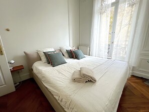 1 Schlafzimmer, Bügeleisen/Bügelbrett, kostenloses WLAN, Bettwäsche