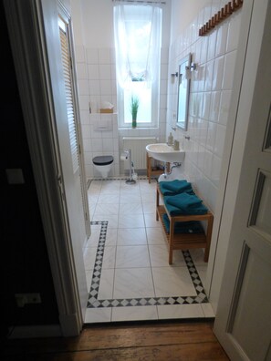 Apartment, Private Bathroom (Kranichnest) | Bathroom - Morizan (Röbel/Müritz)