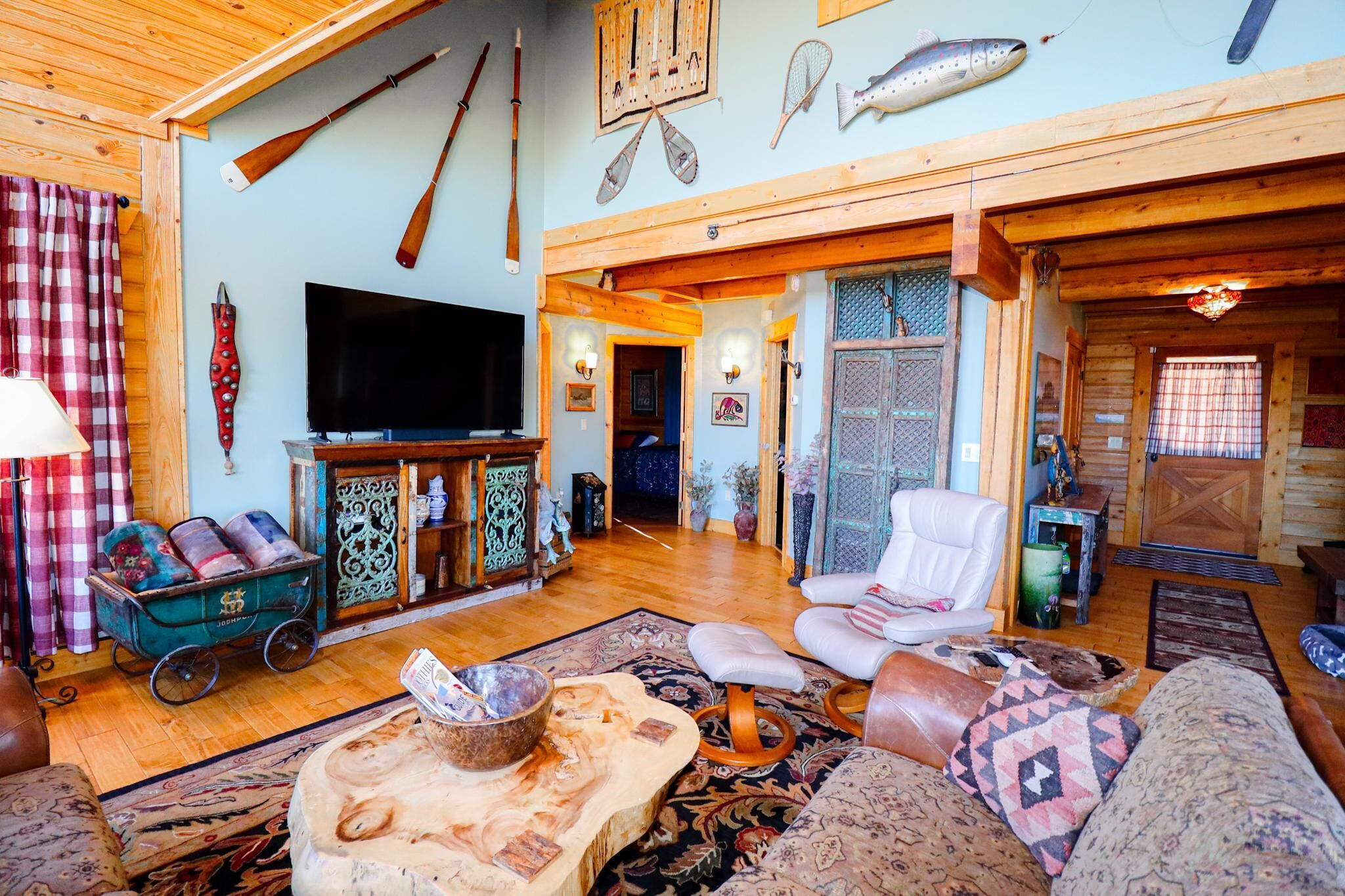 The serenity of the lakes and mountains awaits!