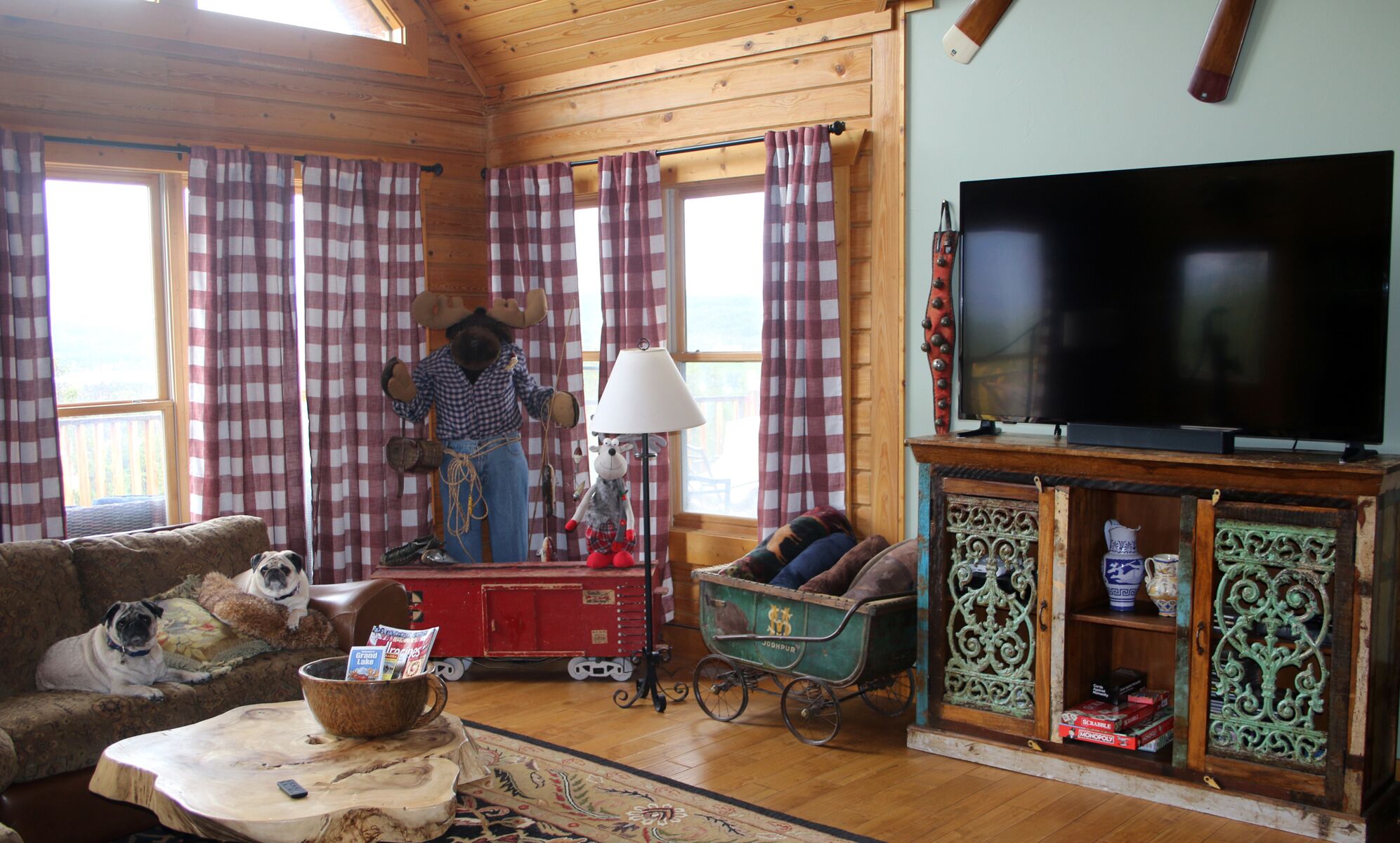 The serenity of the lakes and mountains awaits!