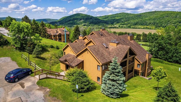 Exterior - SnowPine Condo, Sleeps 6, King Bed, Patio (Ellicottville)