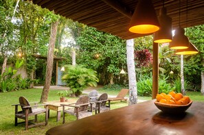 Opções para refeição ao ar livre