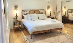 3 bedrooms, iron/ironing board, travel cot, WiFi