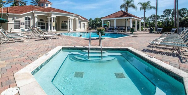 House (Emerald Island  Resort, private pool,) | Exterior - Emerald Island Resort, Private Pool, Game Room and BBQ Grill, Near Disney!! (Kissimmee)