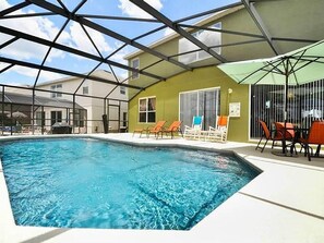House (Emerald Island  Resort, private pool,) | 6 bedrooms, free WiFi - Emerald Island Resort, Private Pool, Game Room and BBQ Grill, Near Disney!! (Kissimmee)