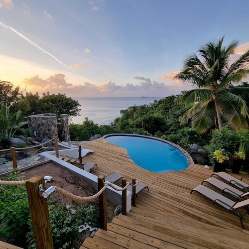 New Construction Oceanfront Home/Pool Private Walk To Beach