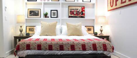 1 slaapkamer, bedden met traagschuimmatrassen, geluiddichte muren